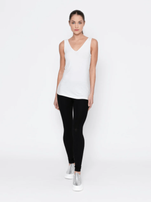 Blacklist Rayon Tank | White