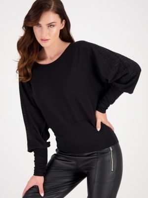 Monari Black Jewel Top