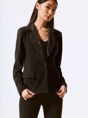 Joseph Ribkoff LDS Blazer | Black