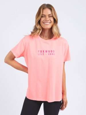 Foxwood Authentic Tee | Pink