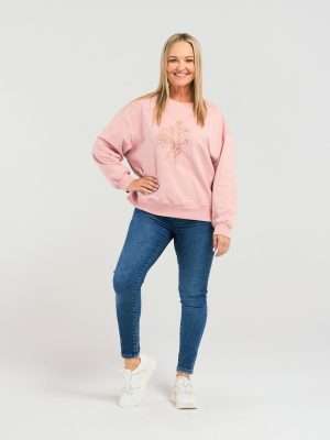 Zafina Nyla Sweat | Pink