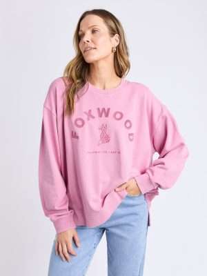 Foxwood Effortless Crew | Rose Pink