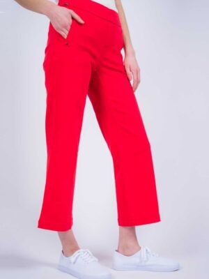 Lisette Hampton Wide Leg Pant | Red