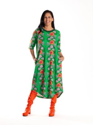 Jellicoe Simone Dress | Tropical Green