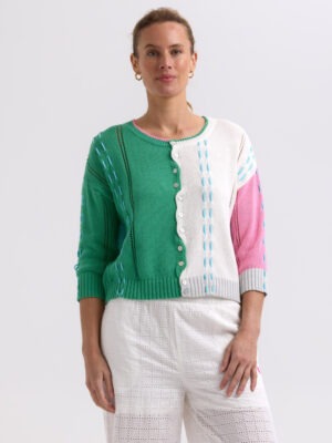 Z&P Thread Detail Cardi | Apple