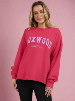 Foxwood Interval Crew | Raspberry Neon
