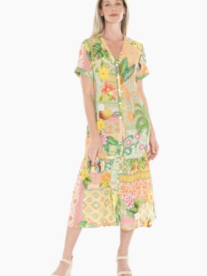 Jump Pina Colada Tiered Dress