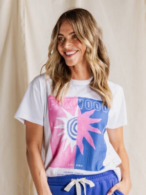 Foxwood Solar Tee | White