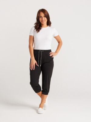 Zafina Raven Pant | Black