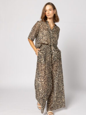 Drama Pilazzo Pant | Zebra