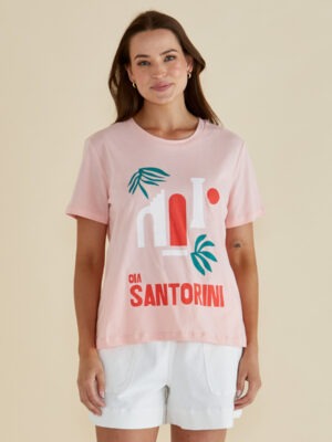 Betty Basic Ellia Crew Tee | Santorini