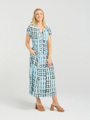 Et Alia Chrissy Dress | Skyline Plaid