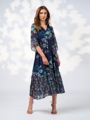 Loobie's Story La Bohème Midi Dress | Indigo