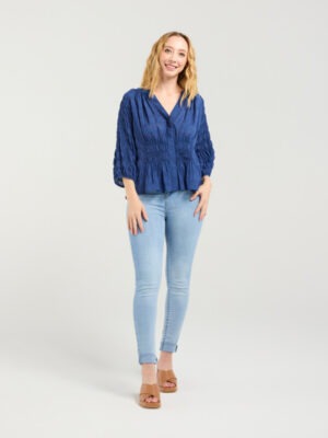 Seduce Grace Top | Blue