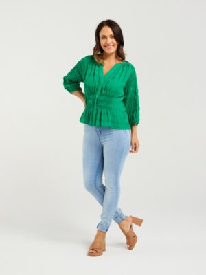 Seduce Grace Top | Green
