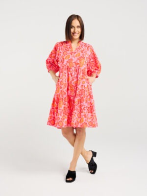 Seduce Eileen Dress | Abstract Blush