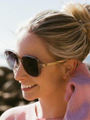 Soek Scarlett Sunglasses | Grey Mist