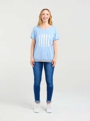 Zafina Mia T-Shirt | Blue