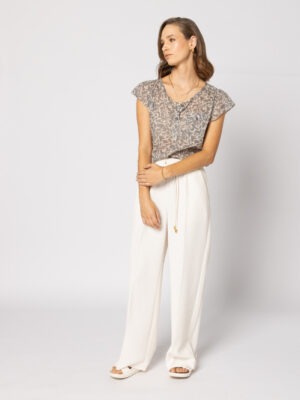 Drama Tea Time Top | Silver Cloud