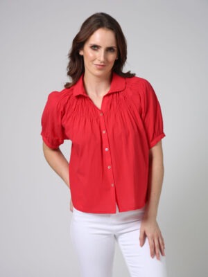 Stella + Gemma Mimi Blouse | Flame