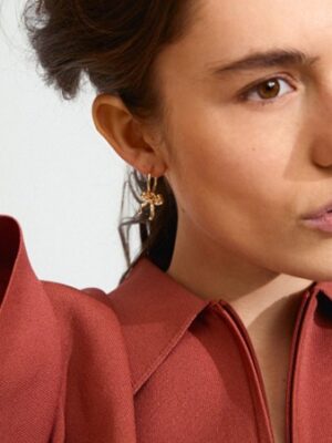 Pilgrim Cassian Hoop Earring | Gold
