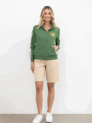 Moss Crest Bomber | Green