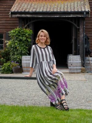 Jellicoe Aubrey Dress Foxglove