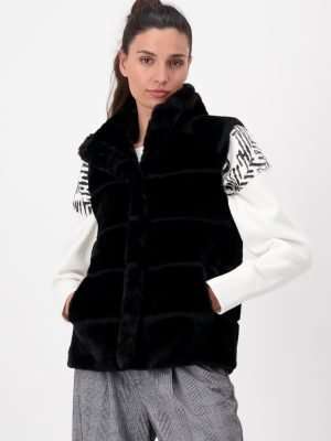Monari Black Waistcoat