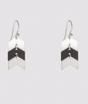 Stilen Harriet Earrings | Black
