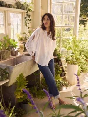 Lania Legal Wide Jean | Indigo