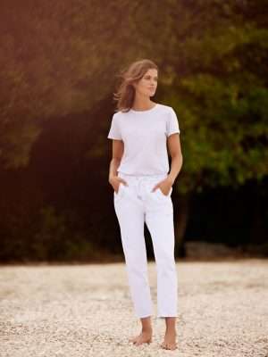 Lania Boyfriend Jean | White
