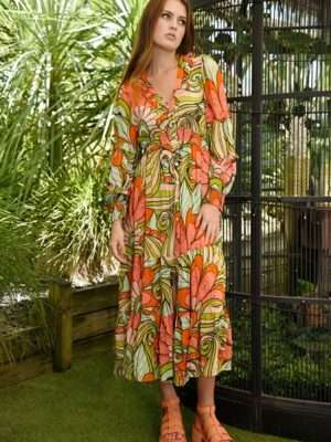 Coop Flowers That Vee Dress