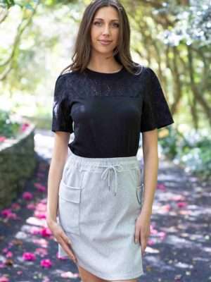Charlo Alika T-Shirt | Black