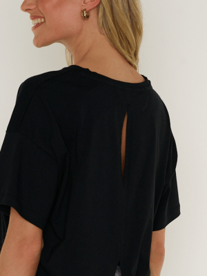 MSCH Airin Logan Tee | Black