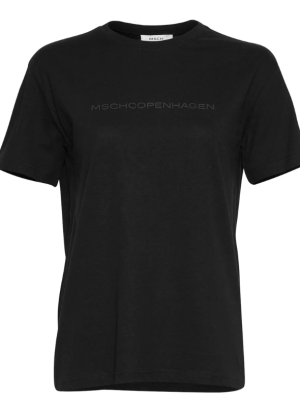 MSCH Organic Logo Tee | Black
