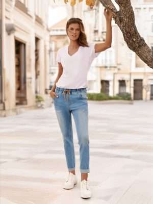 Lania Boyfriend Jean | Distressed