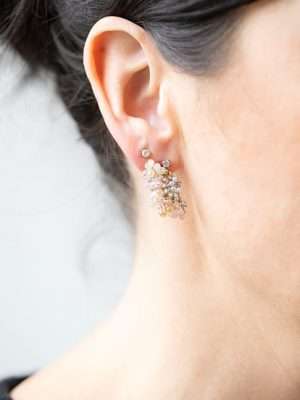 Antler Chic Crystal Earring