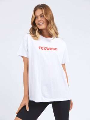 Foxwood Overload Tee | White