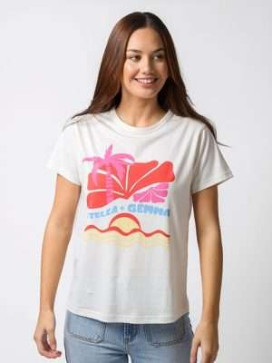 Stella + Gemma Ace Tee Vacay | White