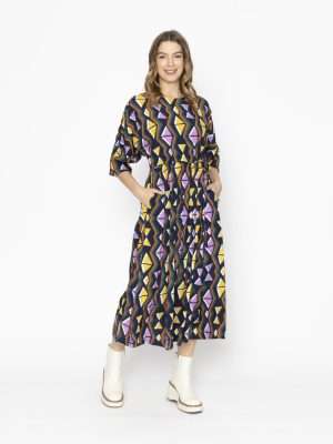 Two By Two Albany Dress | Triangle Print