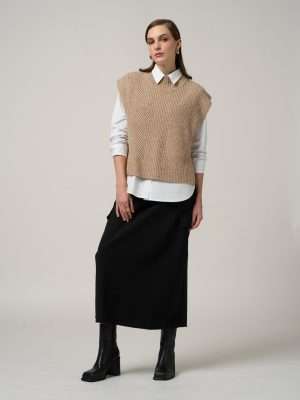Madly Sweetly Cipher Skirt | Black