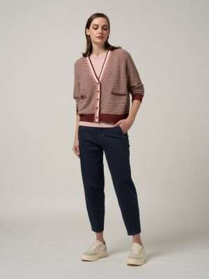 Madly Sweetly Compass Cardi | Brick