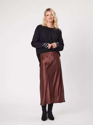 Lemon Tree Sharon Skirt | Chocolate