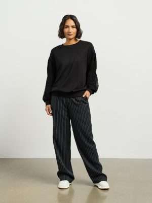 Et Alia Mia Sweat | Black