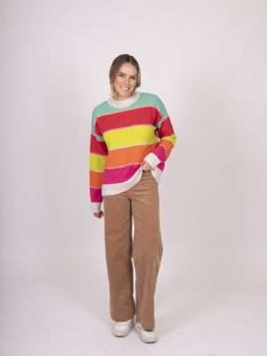 Fields Stripe Pullover | Mint