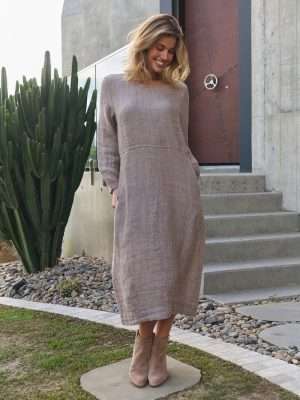 Naturals By O&J Dress | Truffle