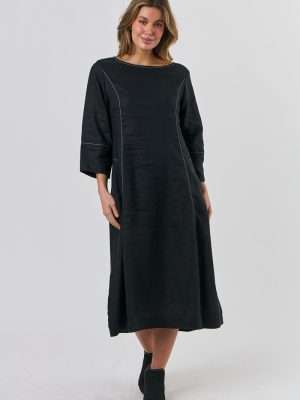 Naturals By O&J Dress | Black