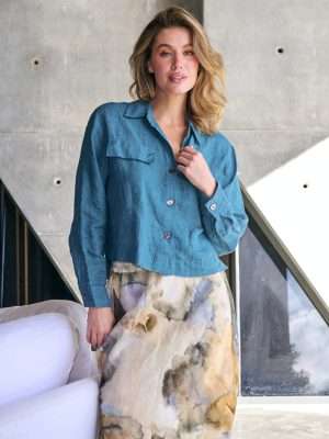 Naturals By O&J Jacket Eucalyptus