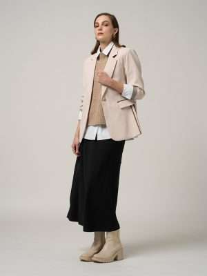 Madly Sweetly Cipher Blazer | Stone