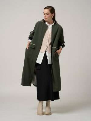 Madly Sweetly Cipher Coat | Spruce